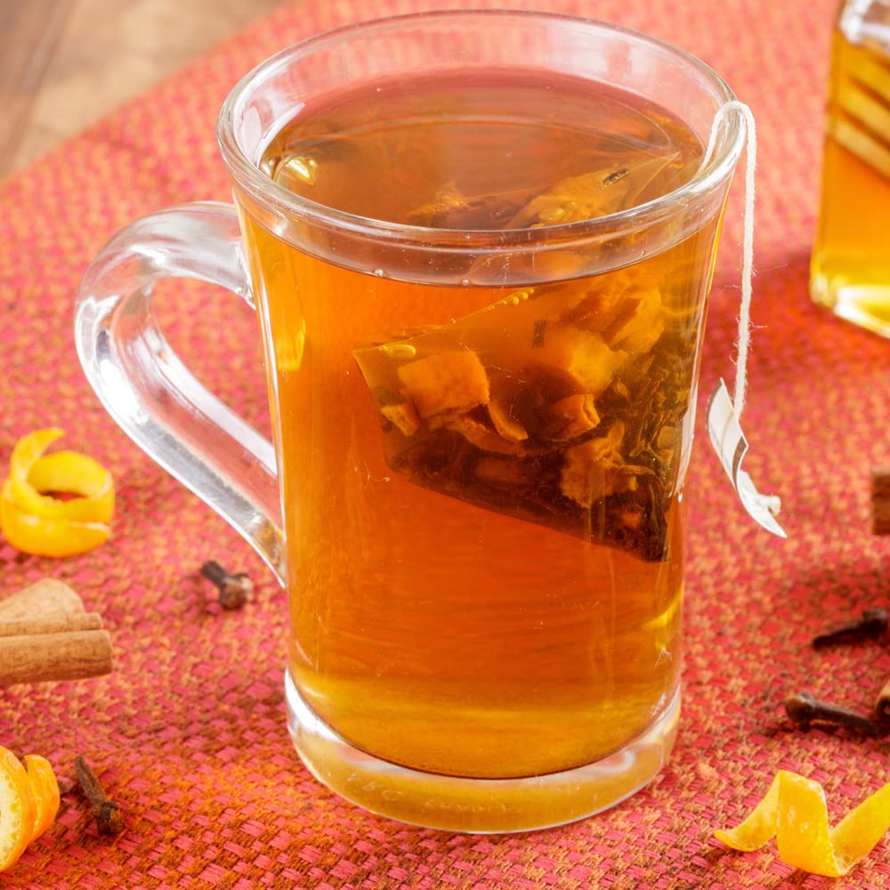 Harney and Sons Decaf Hot Cinnamon , Decaf Flavored Black 20 Sachets per Tin 1.4oz - Image 3