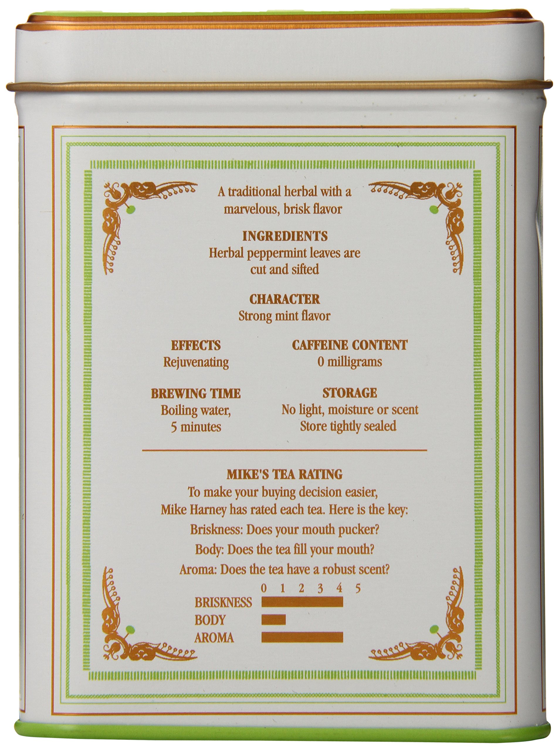 Harney and Sons Peppermint Tea, 20 Sachets 1.2 oz - Image 3
