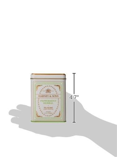 Harney and Sons Peppermint Tea, 20 Sachets 1.2 oz - Image 7