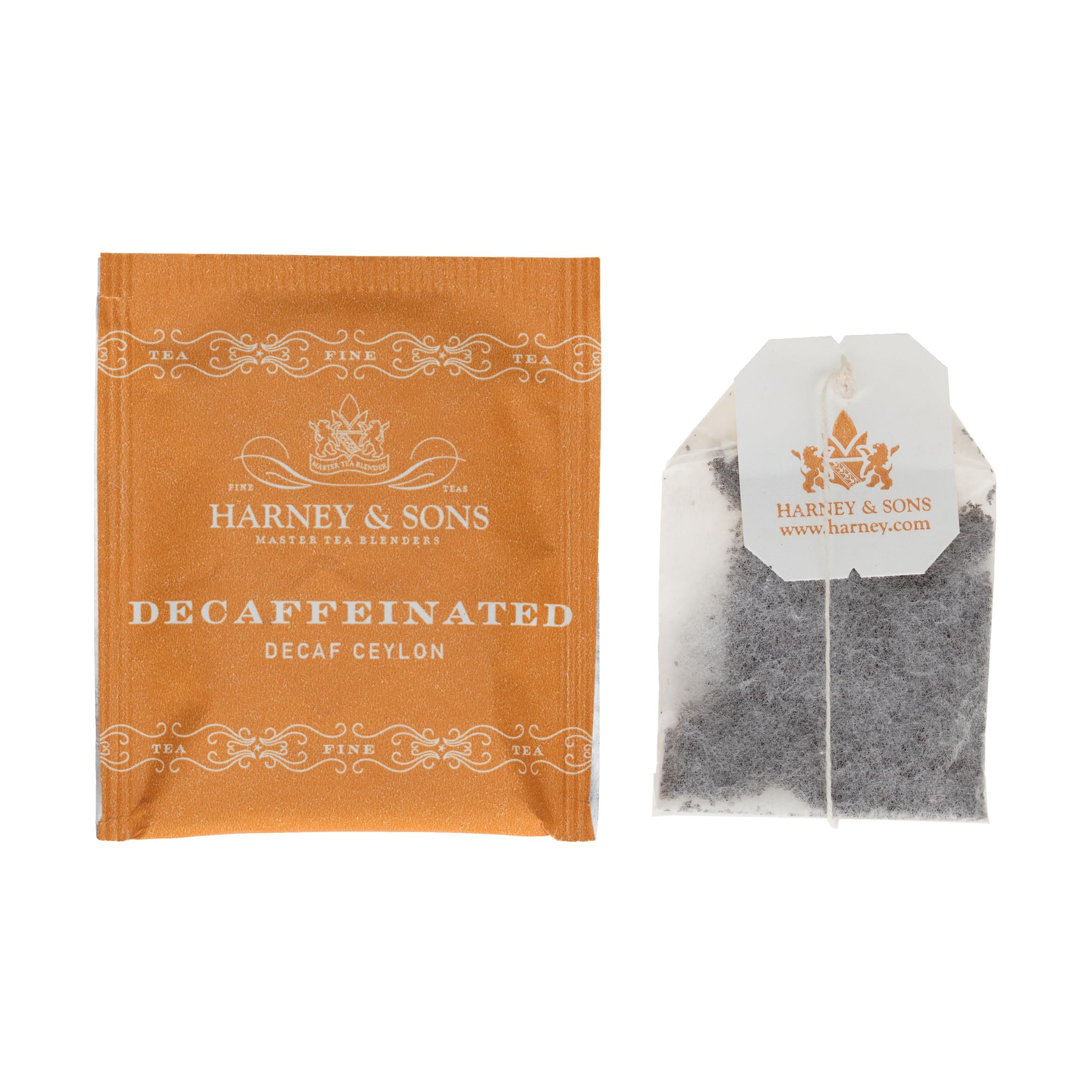 Harney & Sons Black Tea, Tea Bags, Decaffeinated, 50 Count - Image 3