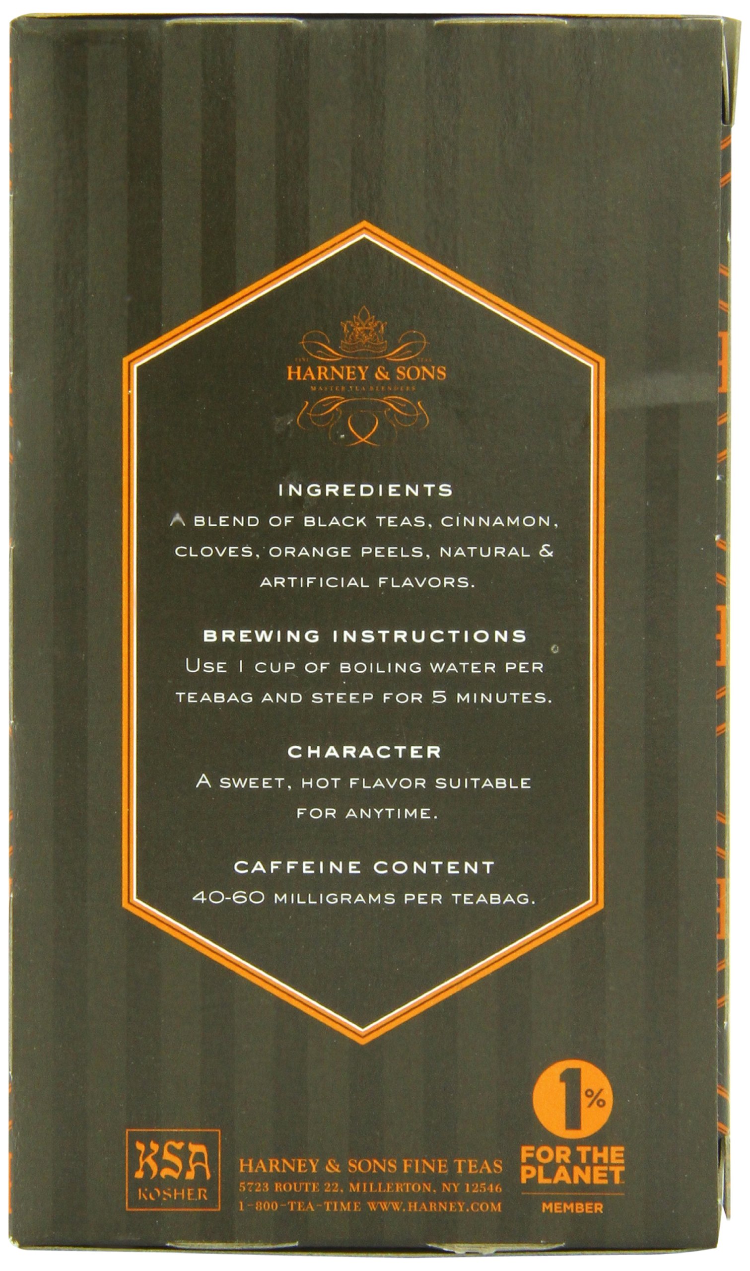 Harney & Sons Fine Teas Hot Cinnamon Spice - 20 Tea bags - Image 4