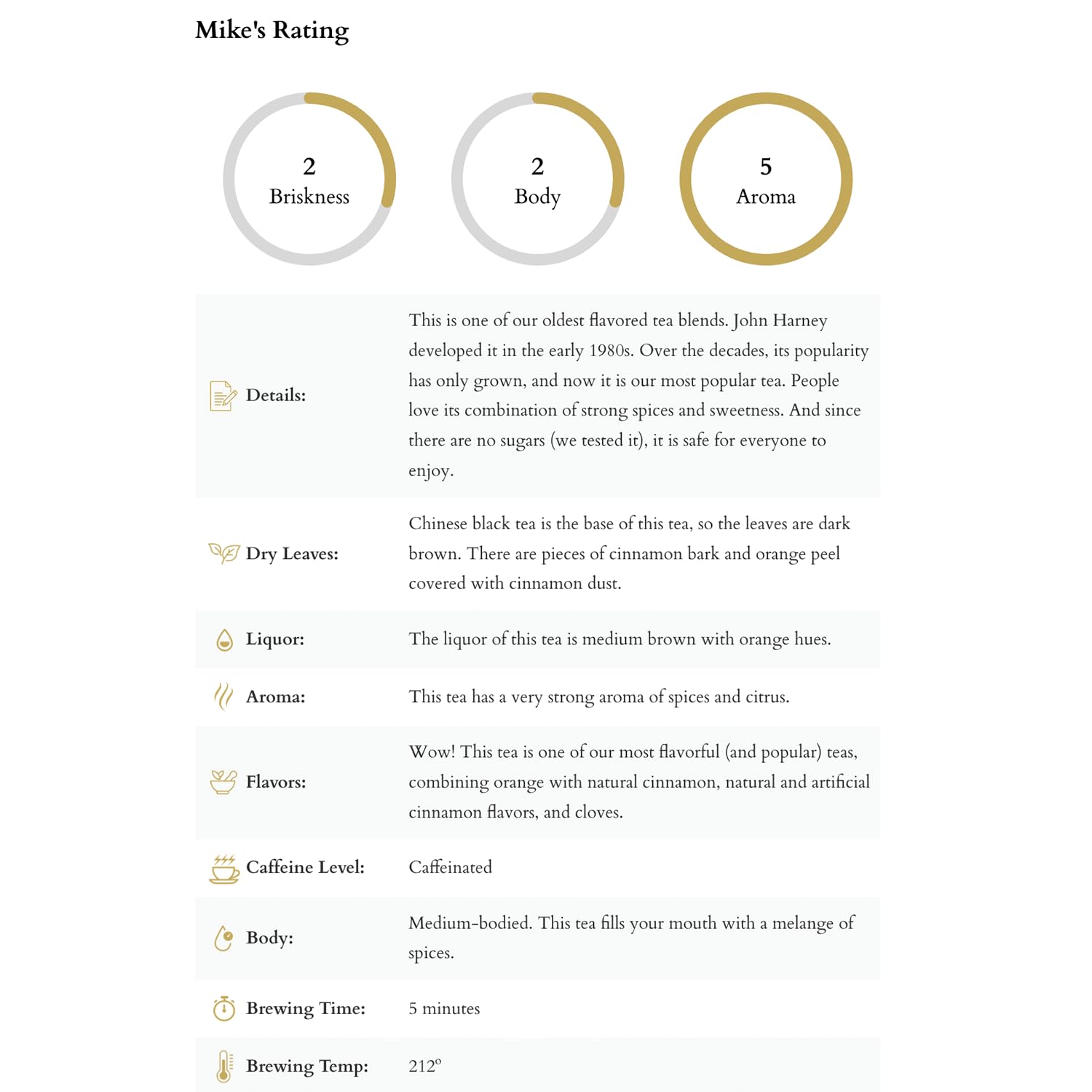 Harney & Sons Hot Cinnamon Spice Tea Tin - Black Tea with Orange & Sweet Clove - 2.67 Ounces, 30 Sachets - Image 3