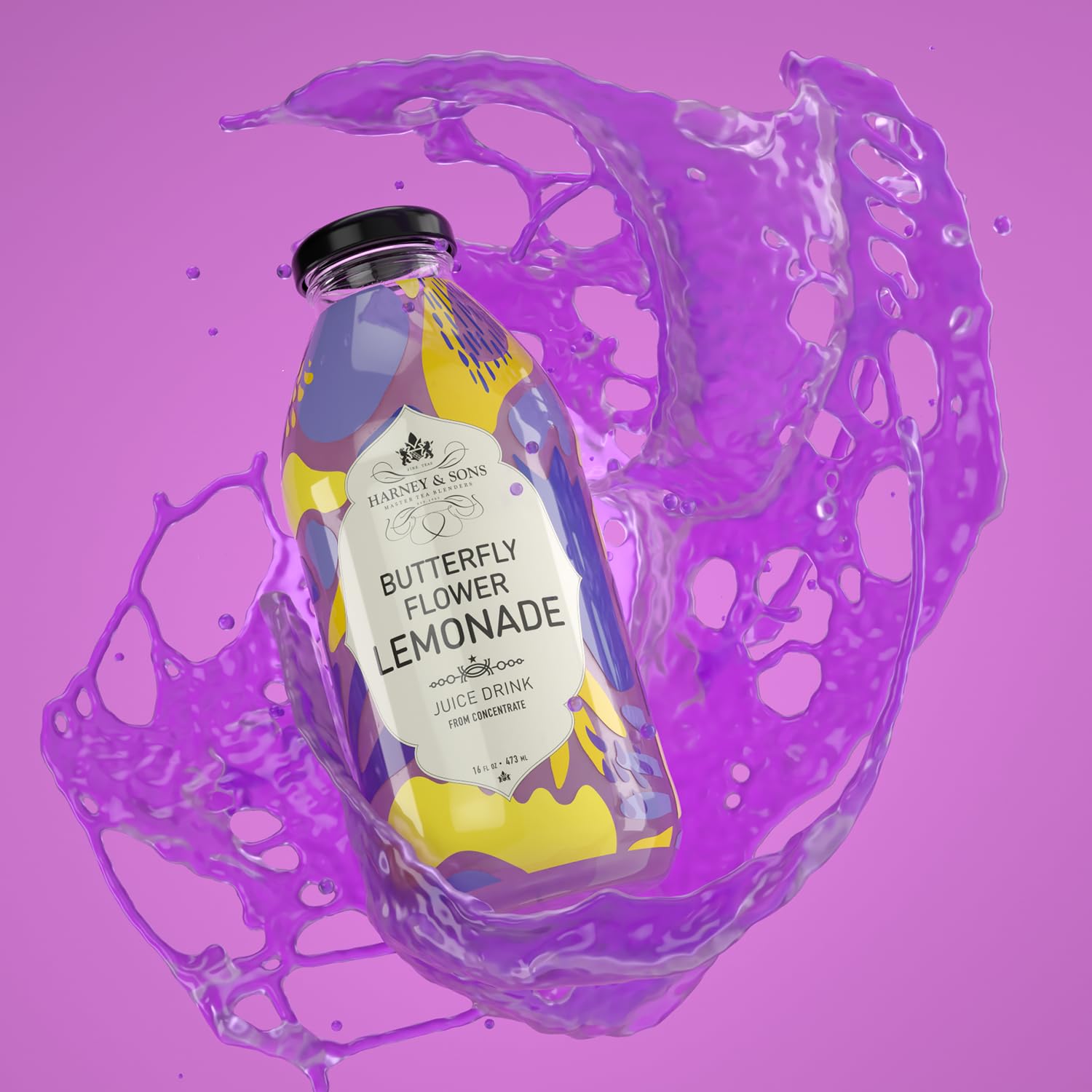 Harney & Sons Lemonade, Butterfly Flower, 16 Oz - Image 3