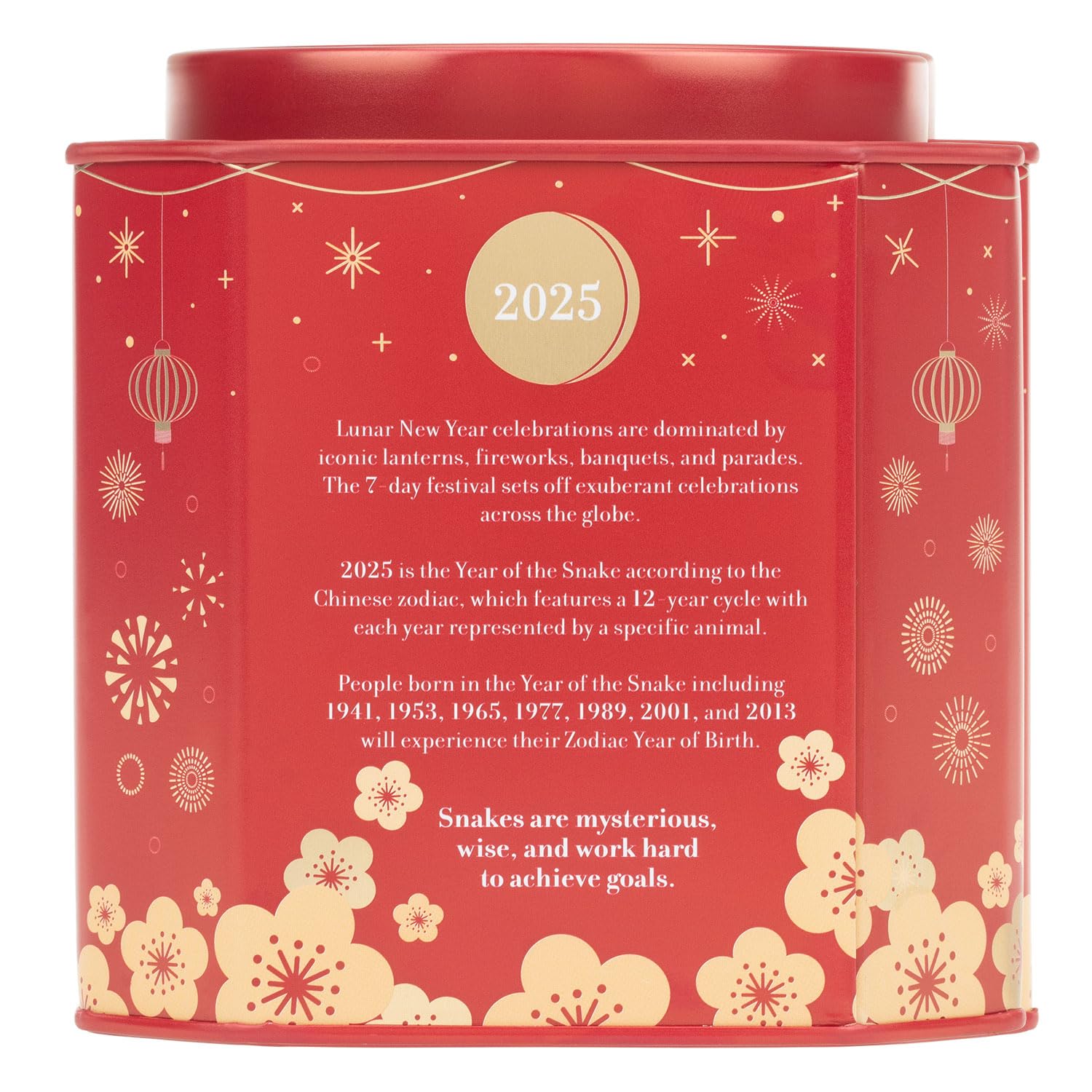 Harney & Sons Lunar New Year 2025 Tea, Year of the Snake, Great for Birthdays, Anniversaries, Black tea with toasted rice, coconut, sesame and caramel flavor - Image 3