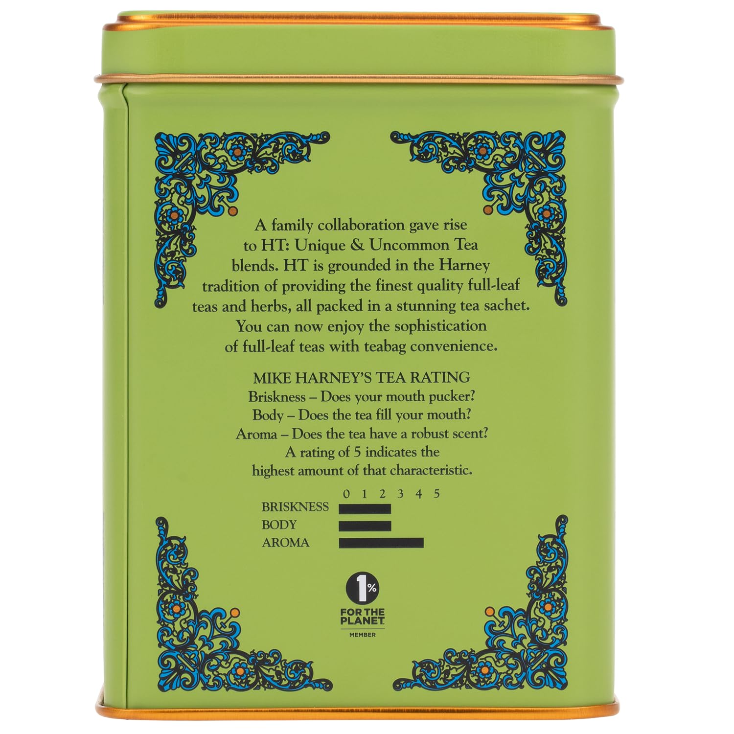 Harney & Sons Matcha Peach Green Tea Bags, Peach Flavored Matcha with Bancha, 20 Pyramid Tea Bags (Sachets) Tin, Caffeinated - Image 3