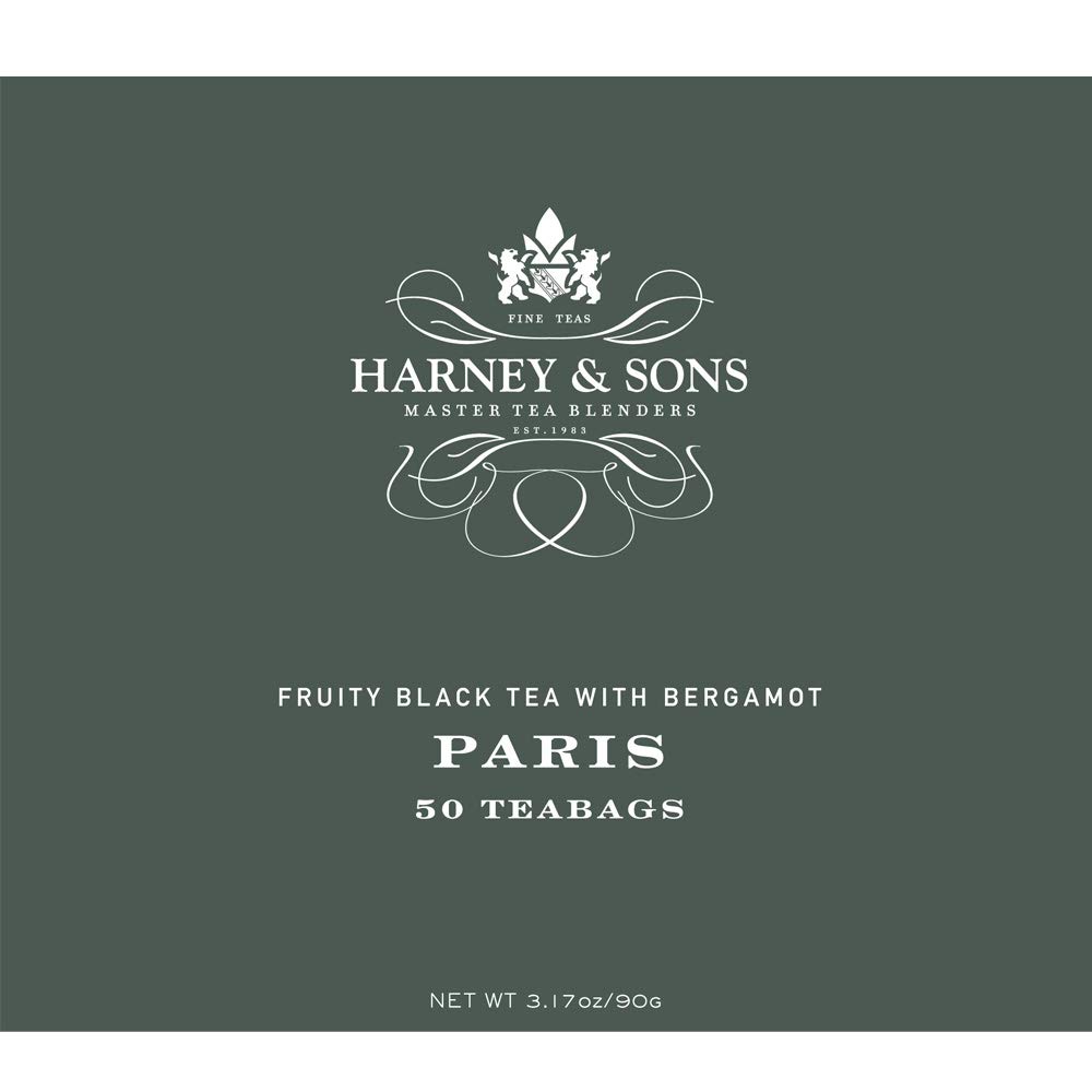 Harney & Sons Paris Black Tea | 50 Tea Bags | Fruity Vanilla & Caramel Blend with Hint of Lemony Bergamot - Image 5