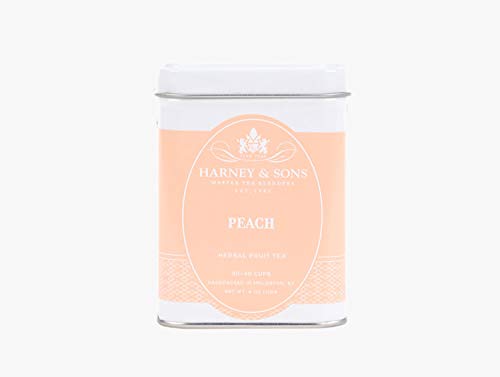 Harney & Sons Peach Fruit Tea | 4 ounce loose PeachFruit Tea - Image 5