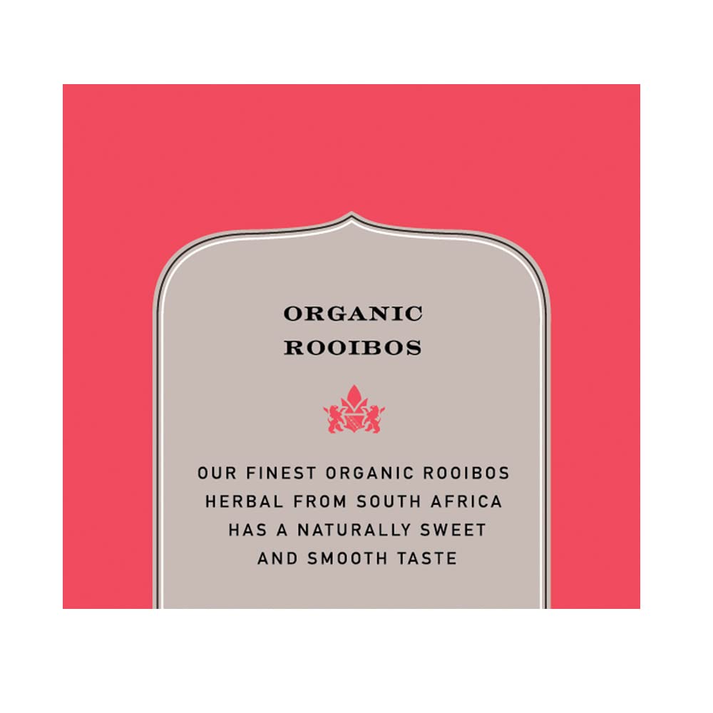 Harney & Sons Premium Tea, Organic Rooibos Herbal Tea, Individually Wrapped Tea Bags, 20/box - Image 6