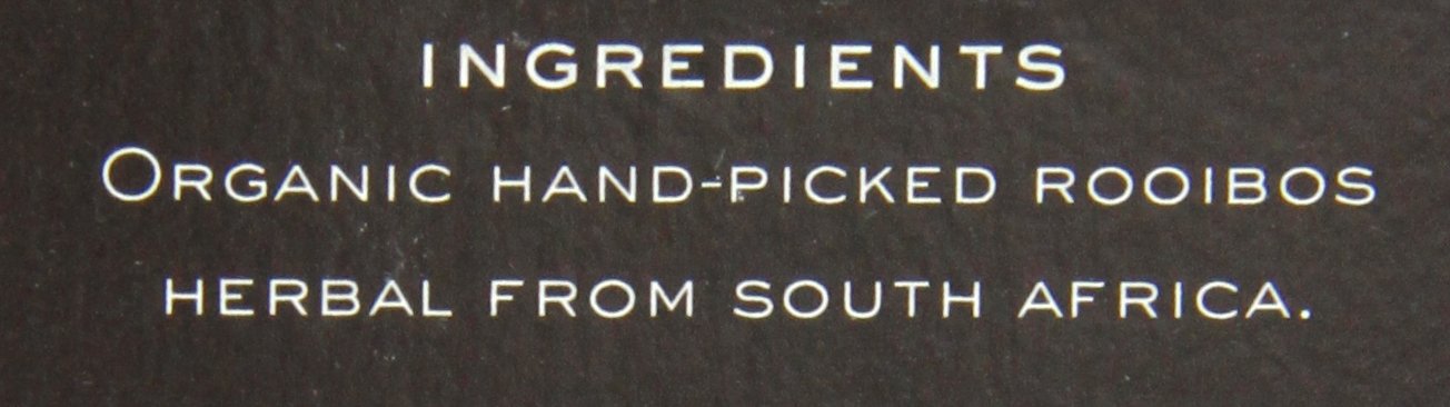 Harney & Sons Premium Tea, Organic Rooibos Herbal Tea, Individually Wrapped Tea Bags, 20/box - Image 9