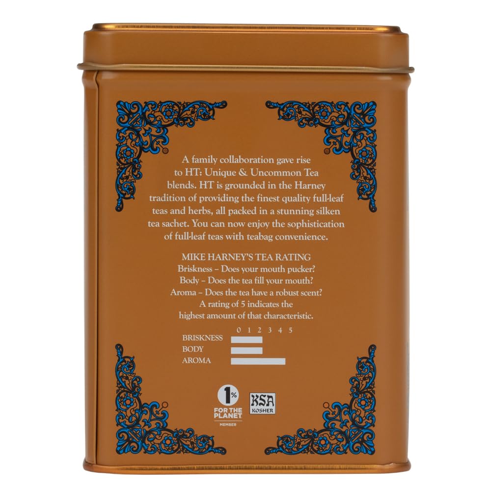 Harney & Sons Salted Caramel Tea, 20 count sachet tin - Image 4