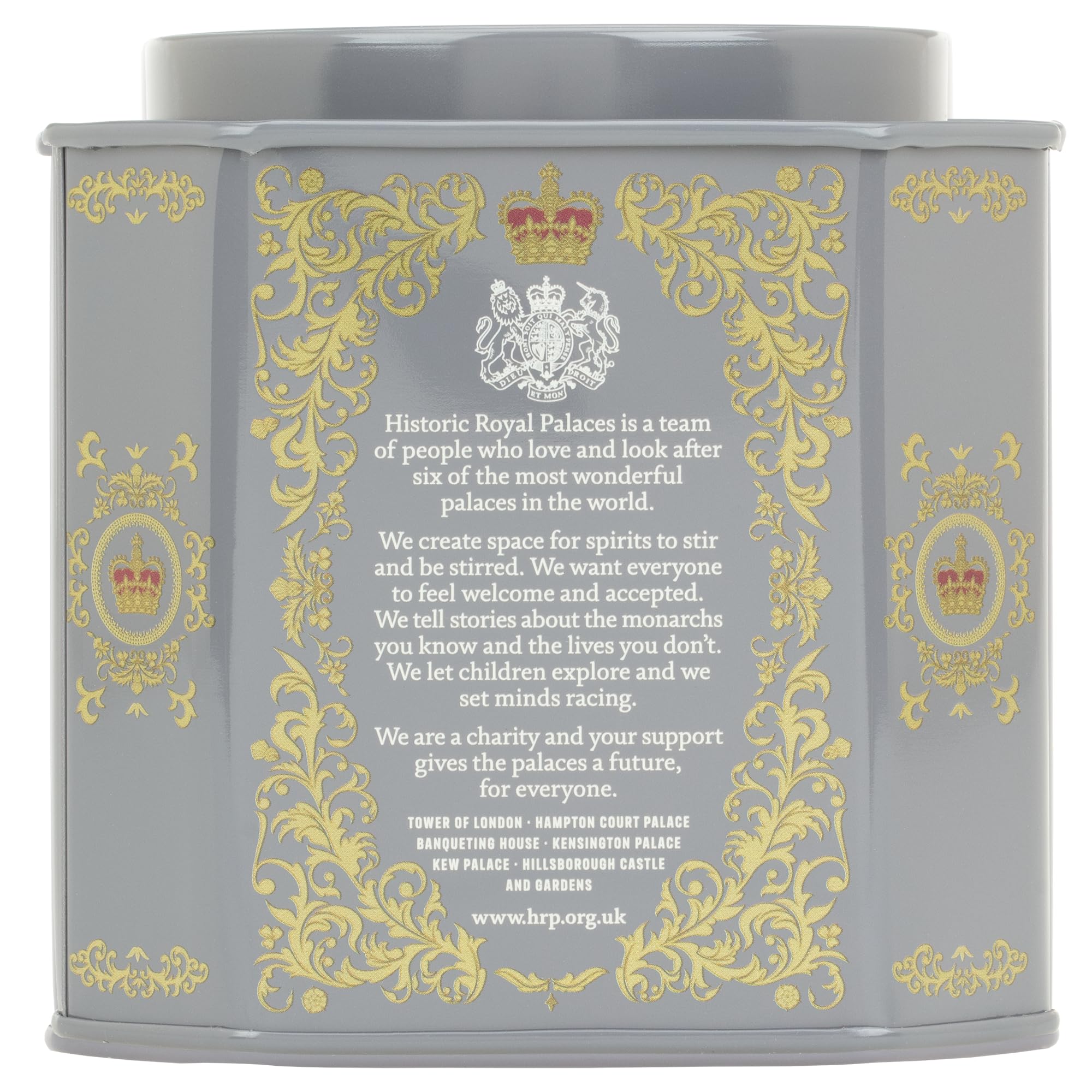 Harney & Sons Victorian London Fog Tea, Black and Oolong Tea with Citrus, Vanilla and Lavender | 30 Sachets, Historic Royal Palaces Collection (Tin Design May Vary) - Image 3
